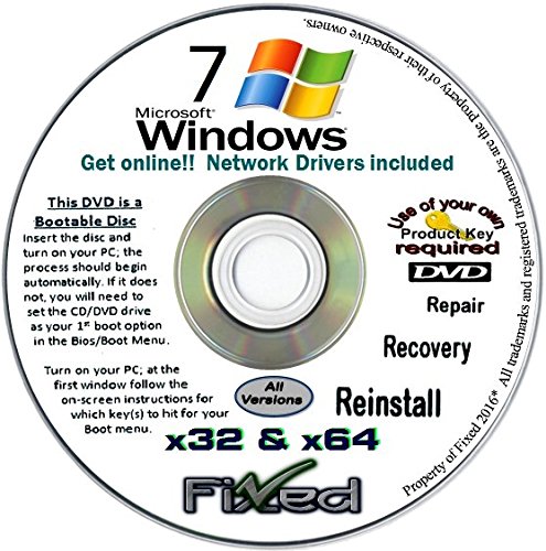 Windows 7 64 repair disc